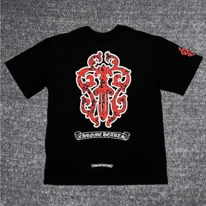 Chrome Hearts Red Dagger T Shirt